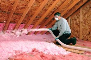 blown-in insulation