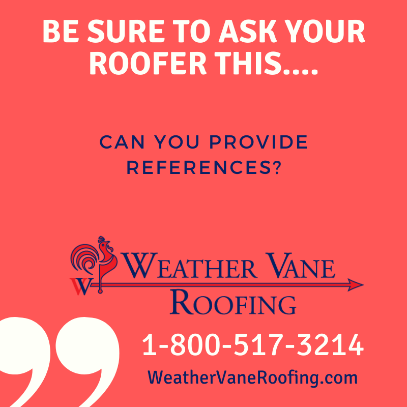ask your roofer