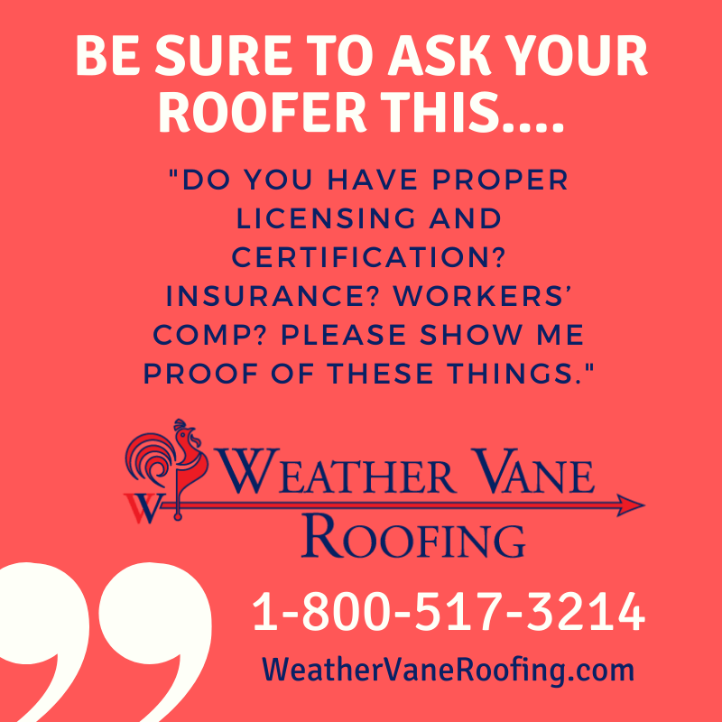 ask your roofer