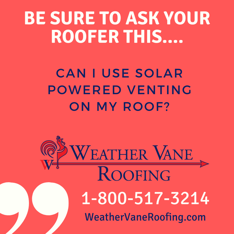 ask your roofer