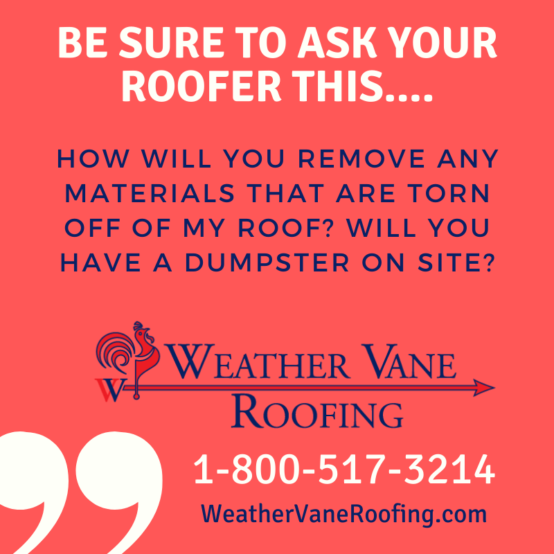ask your roofer
