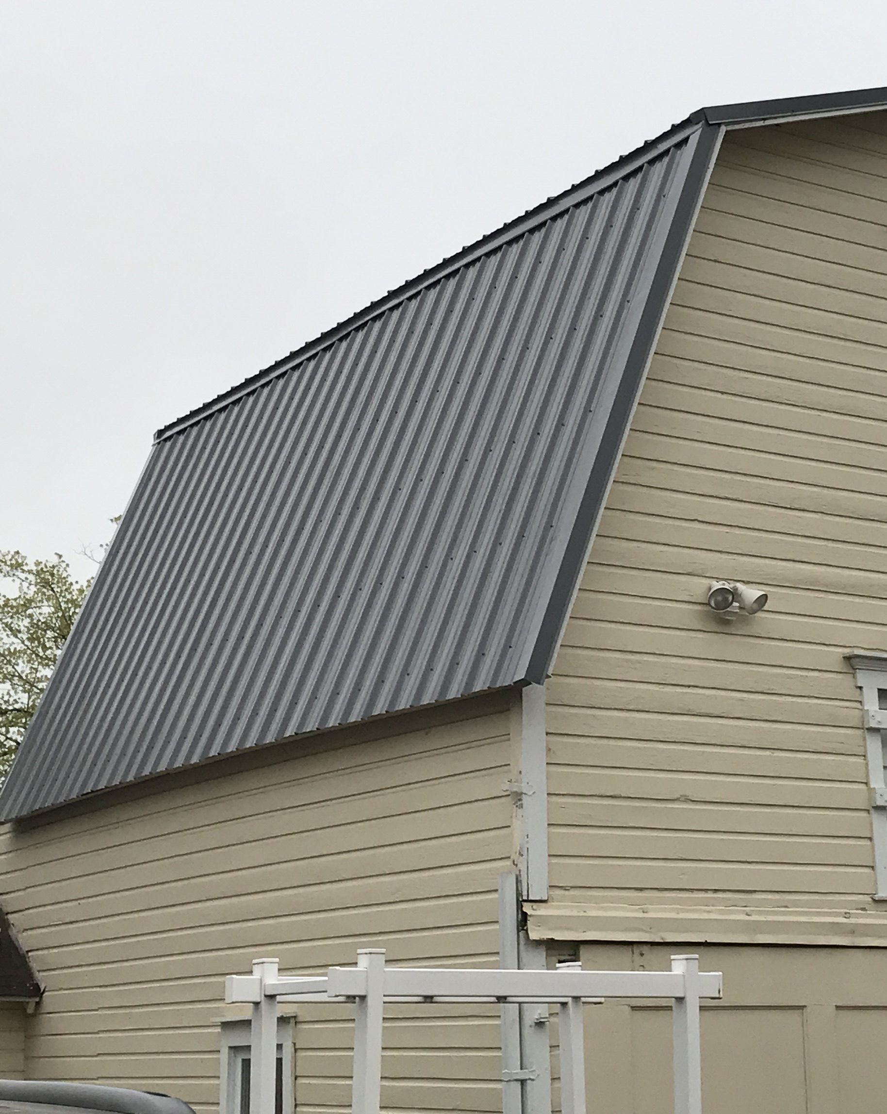 steel roofing